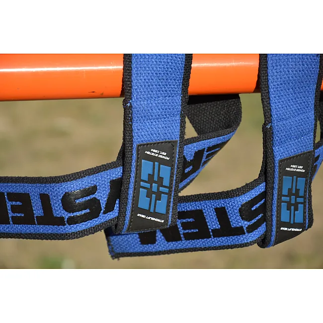 Ламки для тяги POWER SYSTEM PS-3401 Lifting Straps Duplex Black/Blue