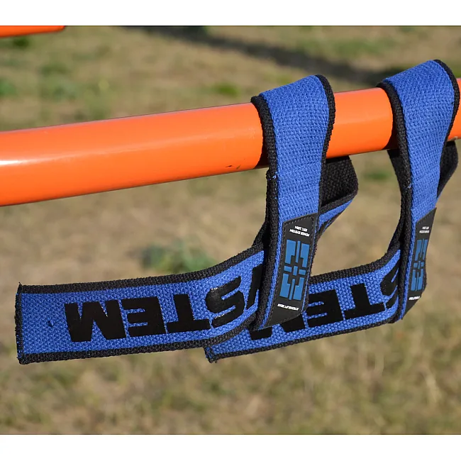 Ламки для тяги POWER SYSTEM PS-3401 Lifting Straps Duplex Black/Blue
