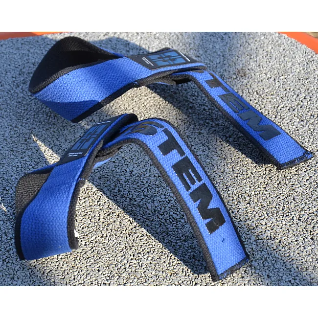 Ламки для тяги POWER SYSTEM PS-3401 Lifting Straps Duplex Black/Blue