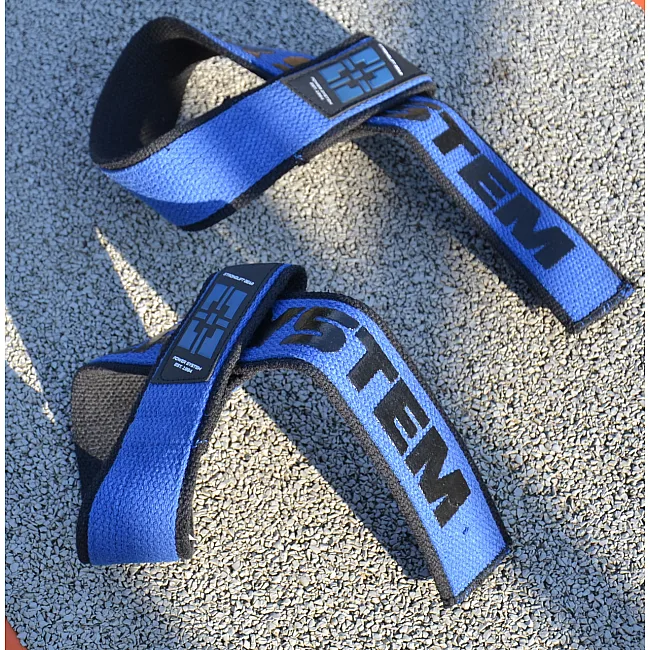 Ламки для тяги POWER SYSTEM PS-3401 Lifting Straps Duplex Black/Blue