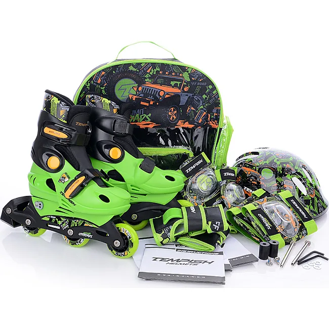 Набор роликов с защитой TEMPISH RACER BABY SKATE