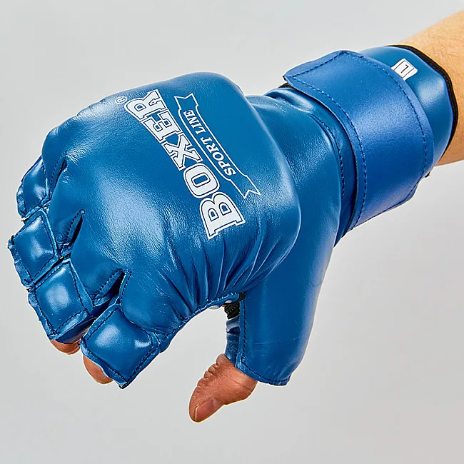 Перчатки гибридные для единоборств ММА Boxer "Иеригуми"