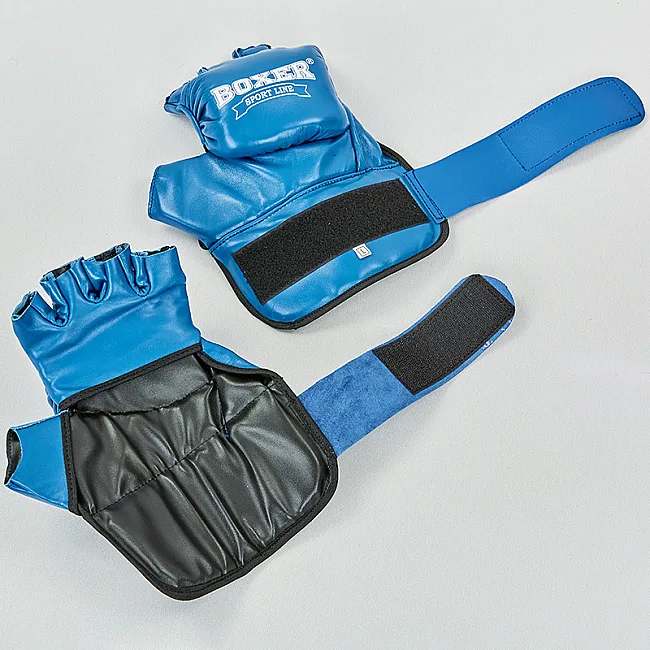 Перчатки гибридные для единоборств ММА Boxer "Иеригуми"