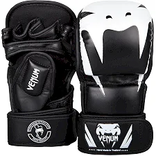 Рукавиці ММА Venum Impact Sparring Black White