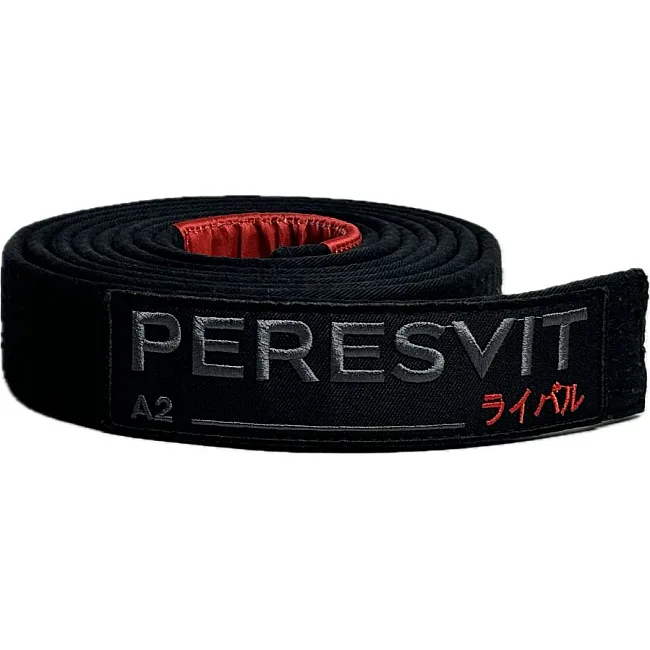 Пояс для кімоно Peresvit The Rising Sun Premium BJJ Belt Black