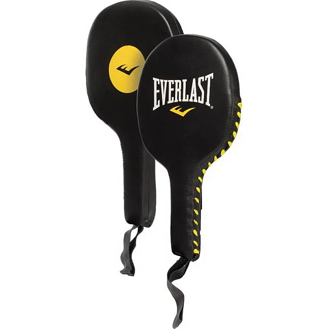 Ракетки боксерські шкіра Everlast Leather