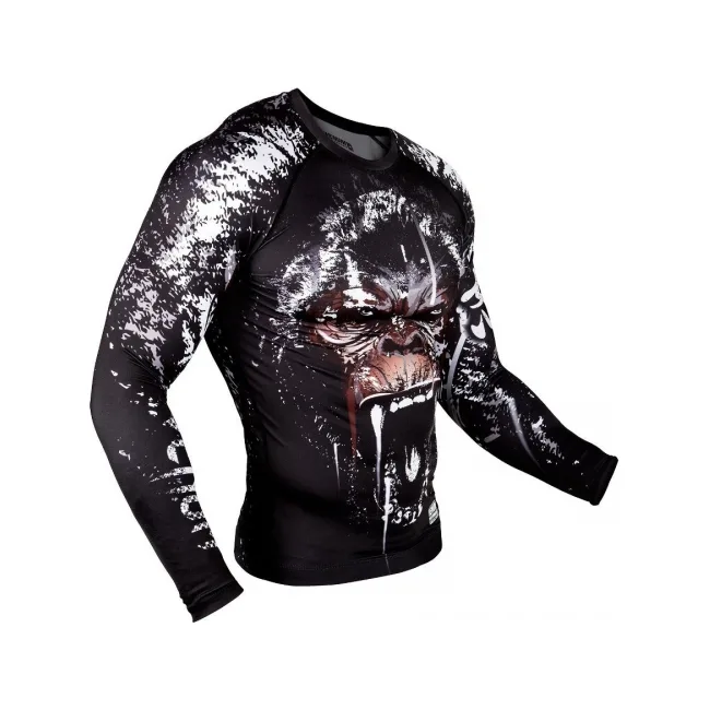 Рашгард з довгим рукавом VENUM Gorilla Black