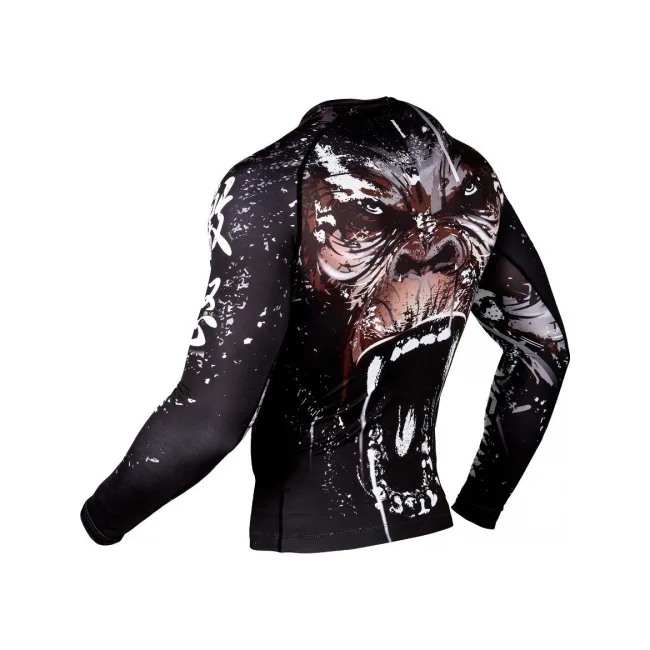 Рашгард з довгим рукавом VENUM Gorilla Black