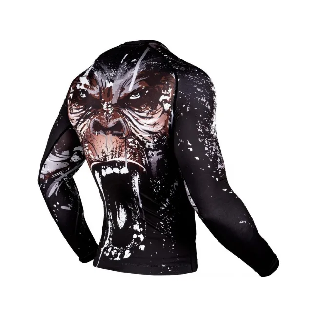 Рашгард з довгим рукавом VENUM Gorilla Black