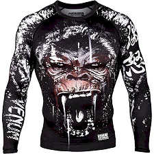 Рашгард з довгим рукавом VENUM Gorilla Black
