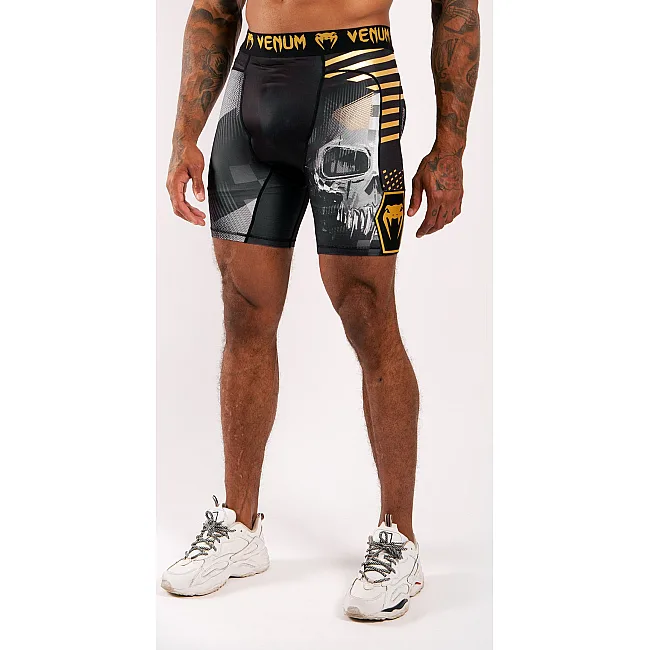 Шорти компресійні VENUM Skull Black