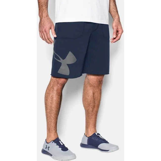 Шорти Under Armour Rival Fleece Exploded Logo Midnight Navy