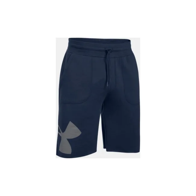 Шорти Under Armour Rival Fleece Exploded Logo Midnight Navy