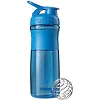 Спортивный шейкер-бутылка BLENDERBOTTLE SportMixer Flip 28oz/820мл Cyan