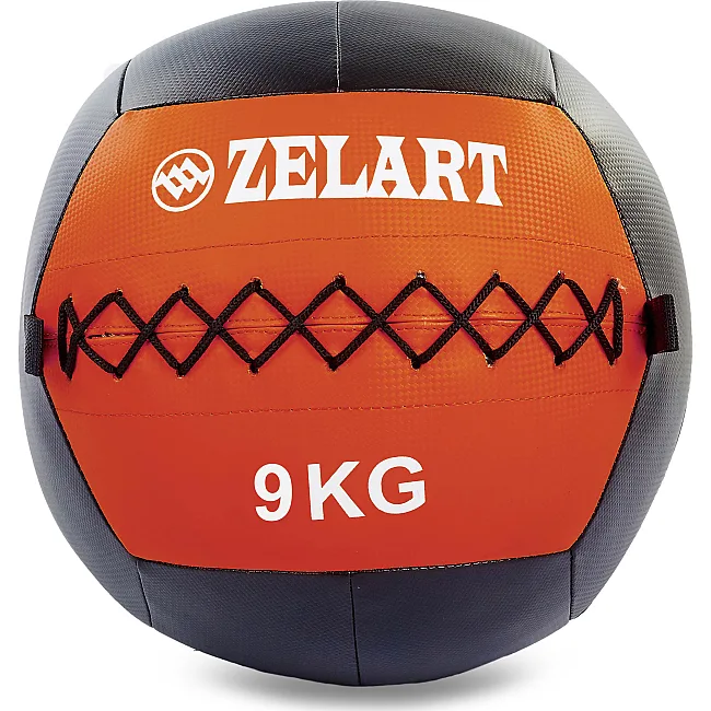 Мяч набивной волбол WALL BALL ZELART FI-5168-9 9кг