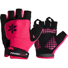 Велорукавицы женские POWERPLAY 5284 C Розовые