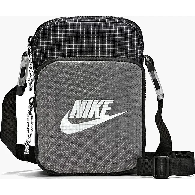 Сумка на плече NIKE HERITAGE CROSSBODY 2.0 TRL сірий 23 х 15 х 6 см