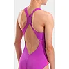 Купальник закрытый для девочек Arena MULTI COLOURS SWIMSUIT V BACK розовый, оранжевый (для детей)