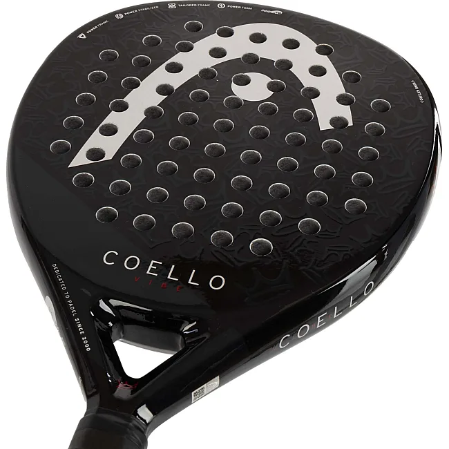 Ракетка для падел-тенниса Padel HEAD Coello Vibe 226155 (Черный)