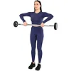 Штанга неразборная с фиксированным весом прямая PEV HAMMER STRENGHT TA-9979-10 (Черный)