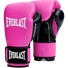 Боксерські рукавиці Everlast POWERLOCK OG TRAINING GLOVES рожевий, чорний