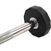Штанга неразборная с фиксированным весом прямая PEV HAMMER STRENGHT TA-9979-10 (Черный)