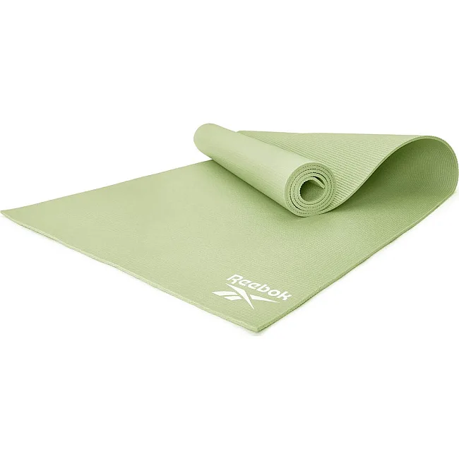 Коврик для йоги 4 мм REEBOK RAYG-11030GN-11022GN оливковый