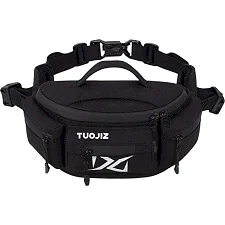 Сумка на пояс через плечо бананка TUOJIZ MS-5635 (Черный)