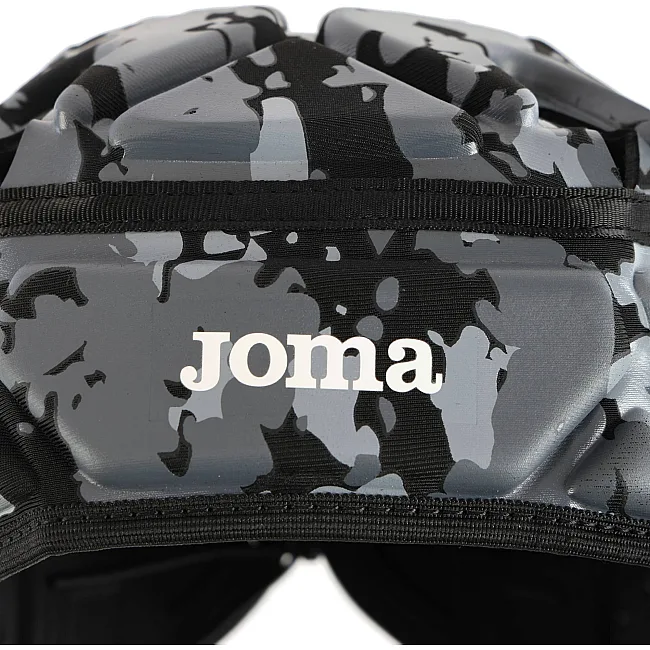 Шлем защитный мягкий для игры в регби JOMA PROTECT 400704-110 (Черный-серый)