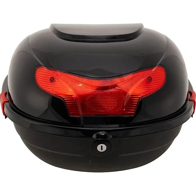 Центральный кофр для мотоцикла багажник задний SP-SPORT MS-5787 (Черный-красный)