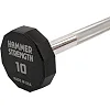 Штанга неразборная с фиксированным весом прямая PEV HAMMER STRENGHT TA-9979-10 (Черный)