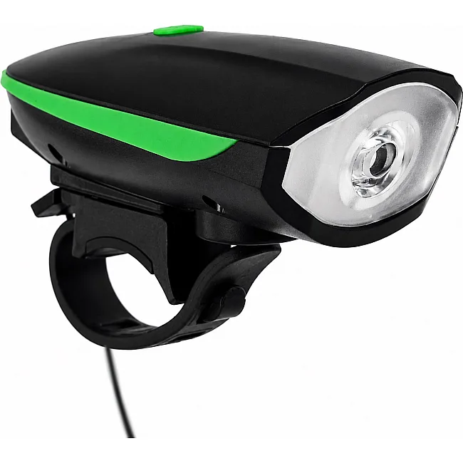 Фара для велосипеда передняя (фонарик) с USB зарядкой SP-SPORT 7588-B (Синий)