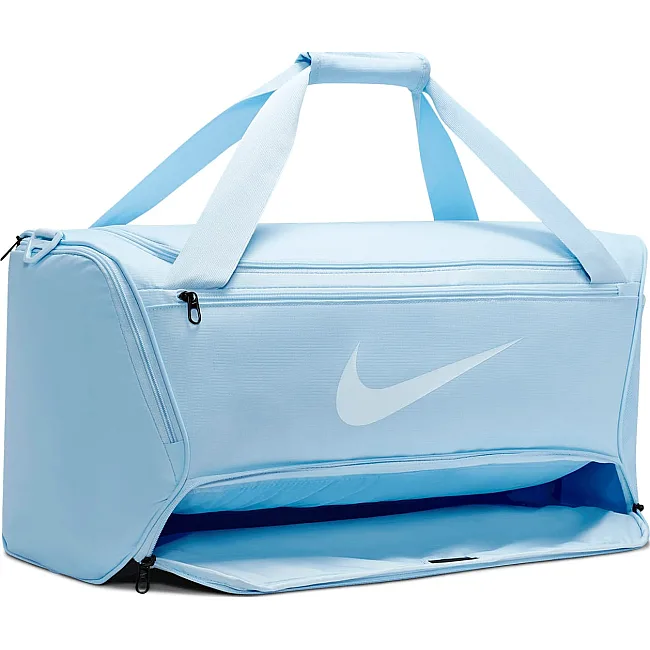 Сумка NIKE NK BRSLA M DUFF-9.5 60L голубой 64 х 30 х 30 см