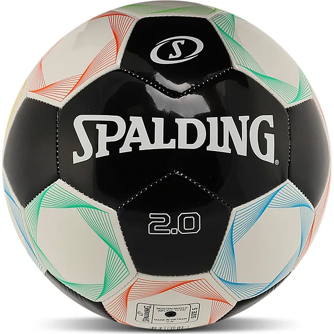 Футбольный мяч SPALDING 2.0 66004Z (Белый-черный)