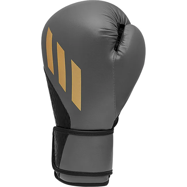 Рукавички для боксу Adidas Speed Tilt 200 | сірий/золотий | TLT200TG