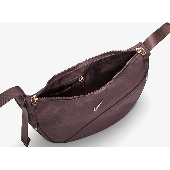 Сумка NIKE NK AURA CRESCENT CROSSBODY 4L фиолетовый (для женщин) 30 х 18 х 10 см