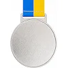 Медаль спортивная с лентой SP-SPORT UKRAINE с украинской символикой C-6826 (Бронзовый)
