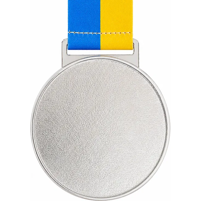 Медаль спортивная с лентой SP-SPORT UKRAINE с украинской символикой C-6826 (Бронзовый)
