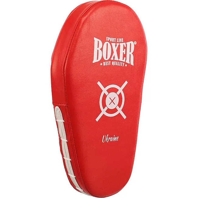 Лапа боксерская прямая тренировочная удлиненная BOXER NEW 2008-N (Синий)