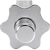 Гриф для штанги хромированный прямой MDbuddy TA-9749-28 (Хром)