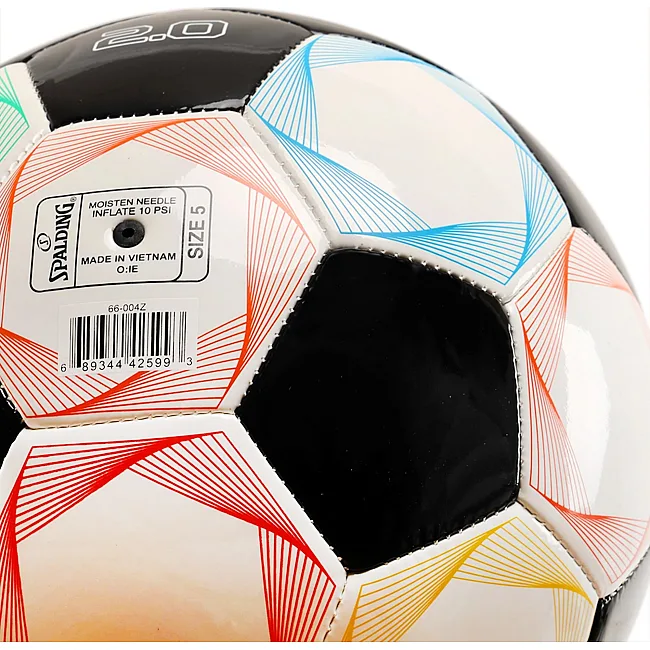 Футбольный мяч SPALDING 2.0 66004Z (Белый-черный)