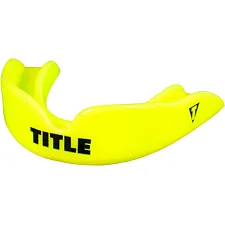 Капа TITLE Boxing Super Shield X2 взрослая (возраст 11+) Yellow