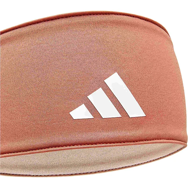 Повязка на голову женская Adidas Reversible Headband коричневый
