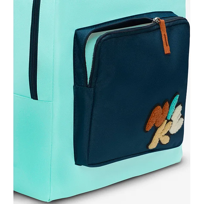 Детский рюкзак Nike Y NK CLASSIC BKPK - BUBBLE 16L бирюзовый, темно-синий 38x28x13 см
