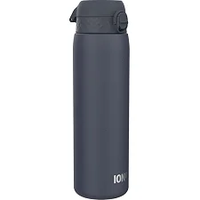 Бутылка для воды металлическая ION8 1200 мл. Stainless Steel , Ash Navy