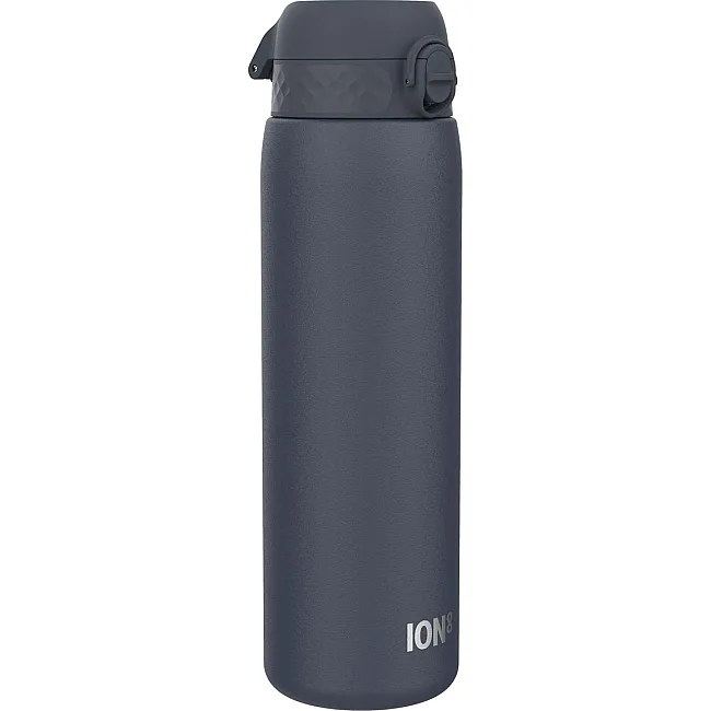 Бутылка для воды металлическая ION8 1200 мл. Stainless Steel , Ash Navy