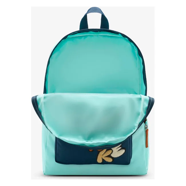 Детский рюкзак Nike Y NK CLASSIC BKPK - BUBBLE 16L бирюзовый, темно-синий 38x28x13 см