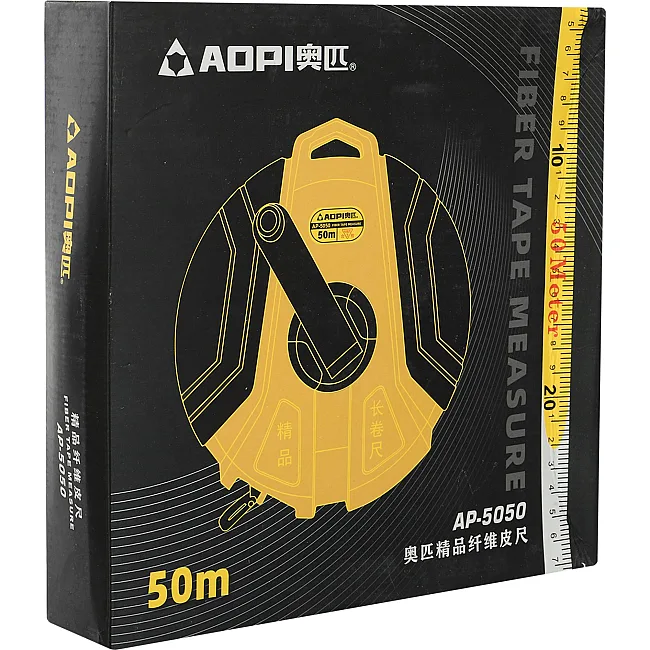 Рулетка спортивная геодезическая AOPI AP-5050 50м
