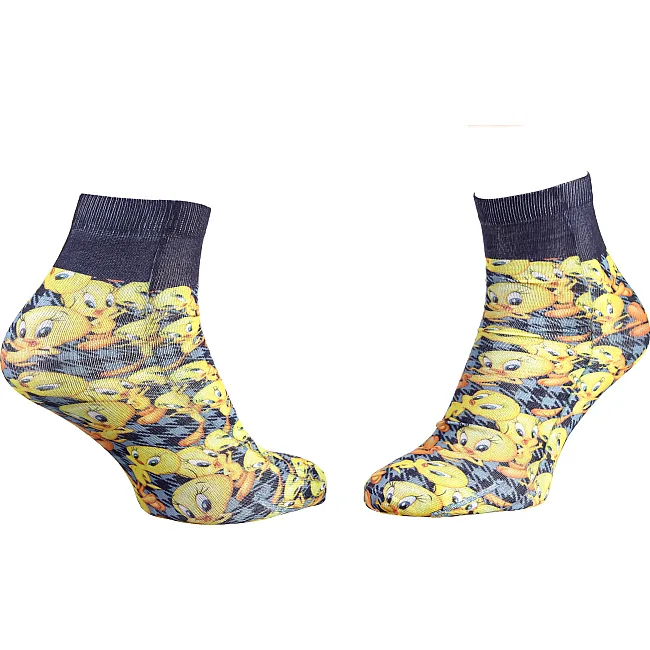 Носки LOONEY TUNES FOND PIED DE POULE женские арт 17890935-3