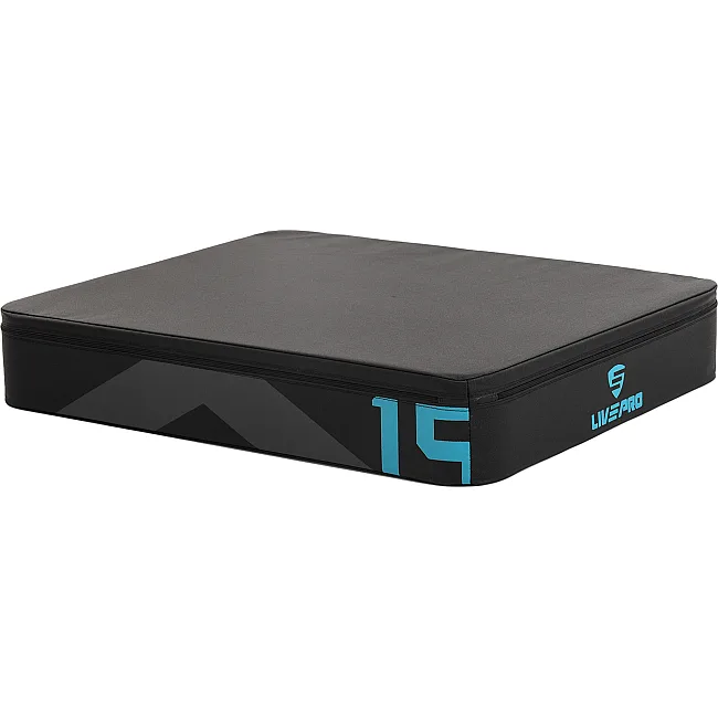 Бокс плиометрический тумба для кроссфита Плиобокс набор 4 бокса LiveUp LP8158 4шт 90х75х15/30/45/60см